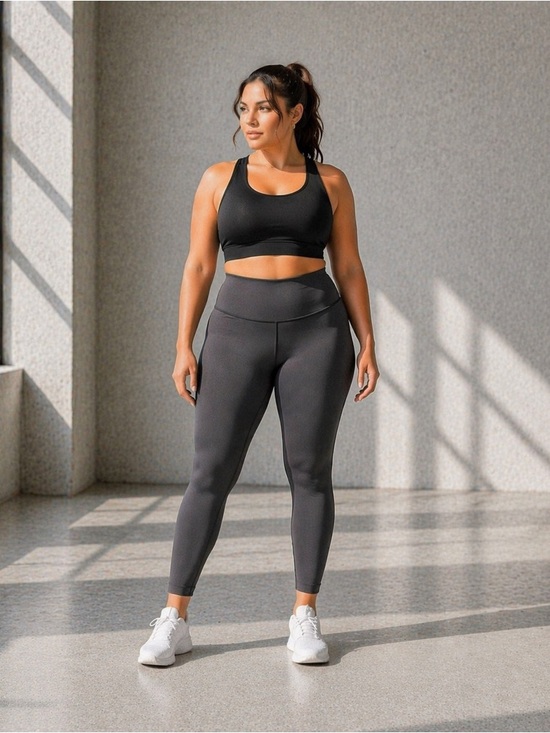 Velocity Pants - Velocity Parker Basic Black Leggings Size 1X